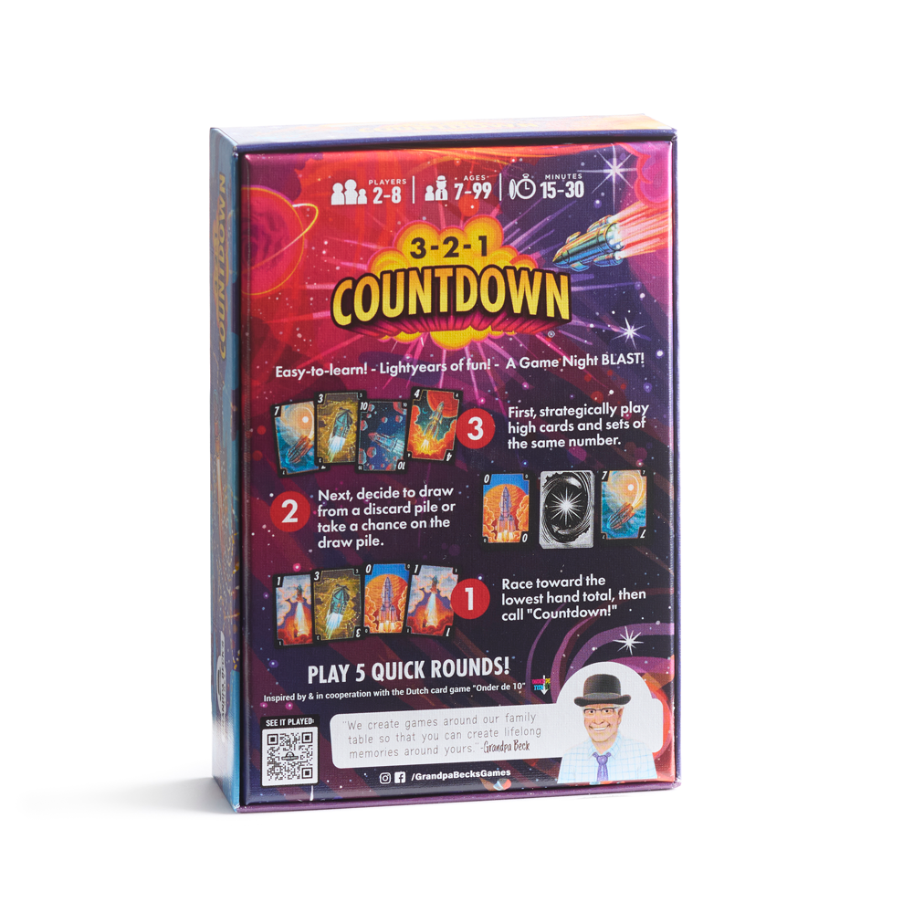 3-2-1 Countdown Card Game, , large image number 2