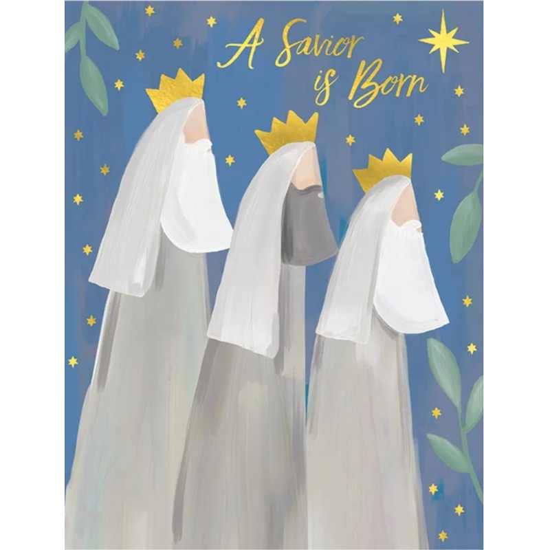 Savior is Born Wise Men Boxed Christmas Cards, , large image number 0