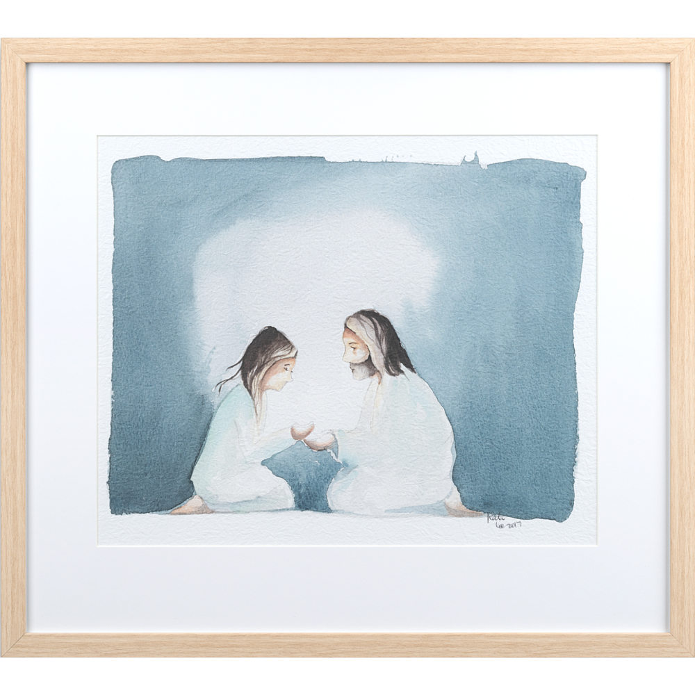 Through His Light (20x23 Framed Paper Print), , large image number 0