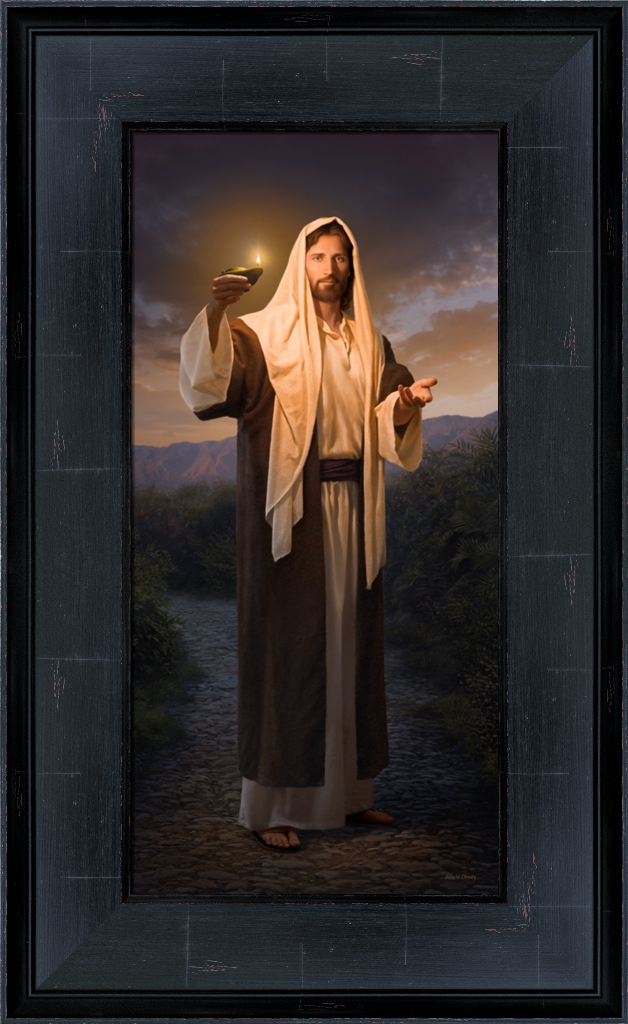 Lead, Kindly Light (12x20 Framed Size)