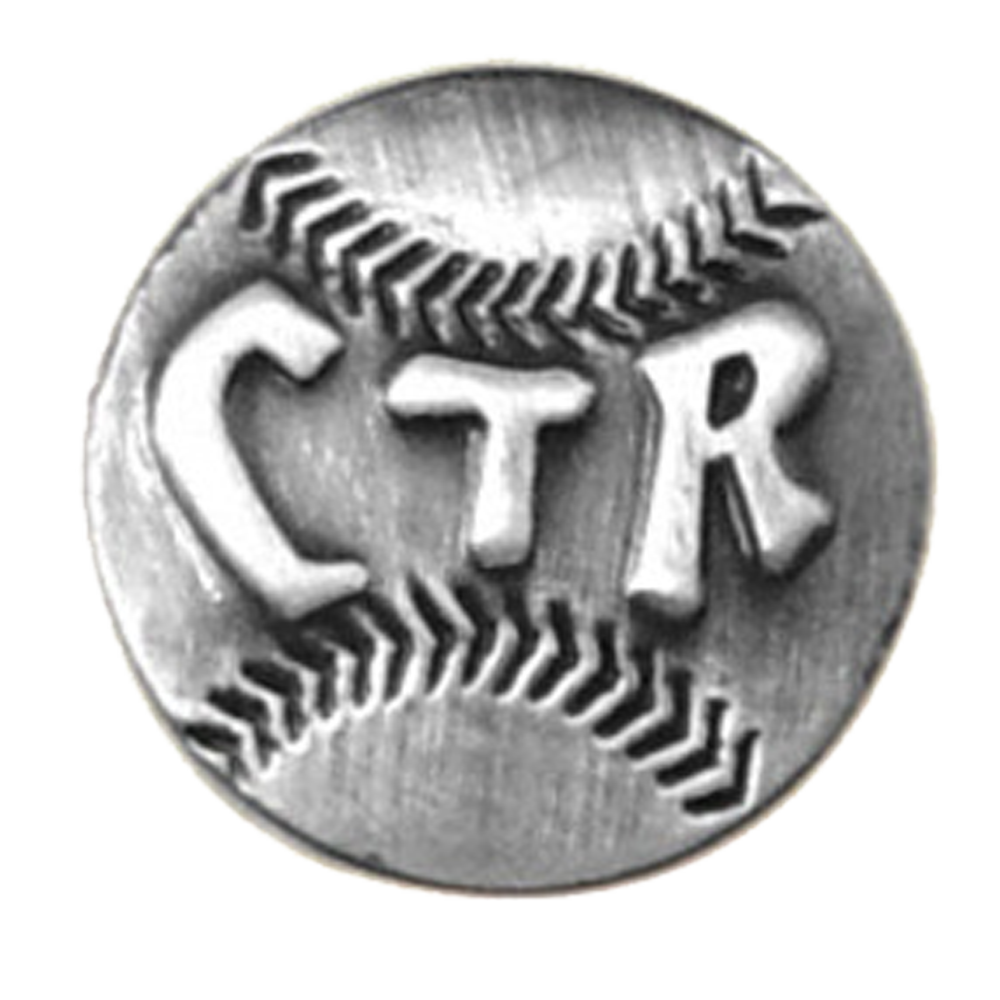 CTR Baseball Tie Tac, , large image number 0