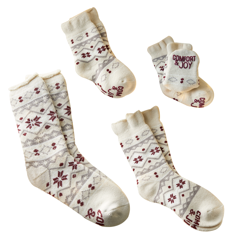 Comfort & Joy Christmas Socks