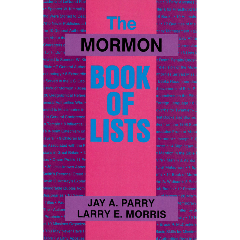 The Mormon Book of Lists, , large image number 0