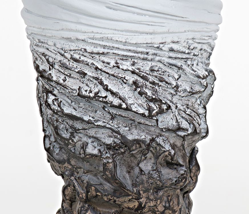 Hope in the Hands of the Potter Vase (Gray), , large image number 3