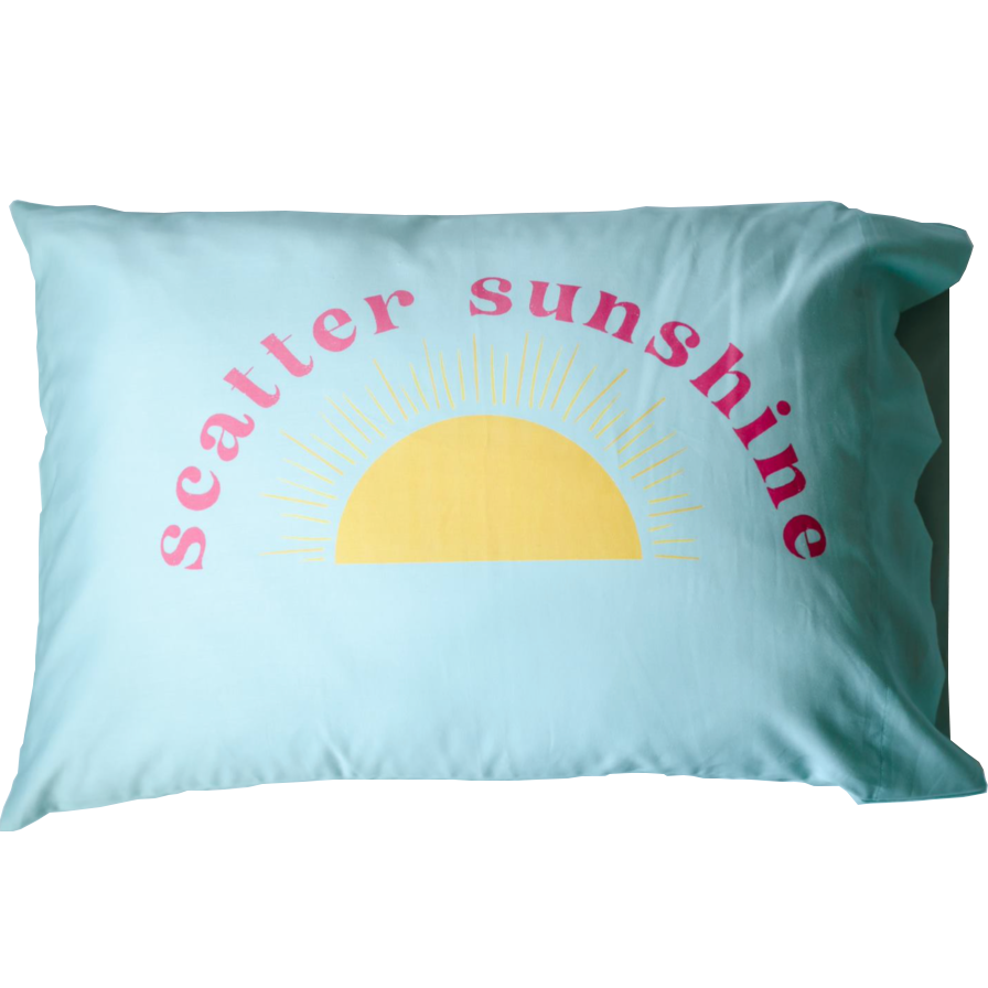 Scatter Sunshine Pillowcase, , large