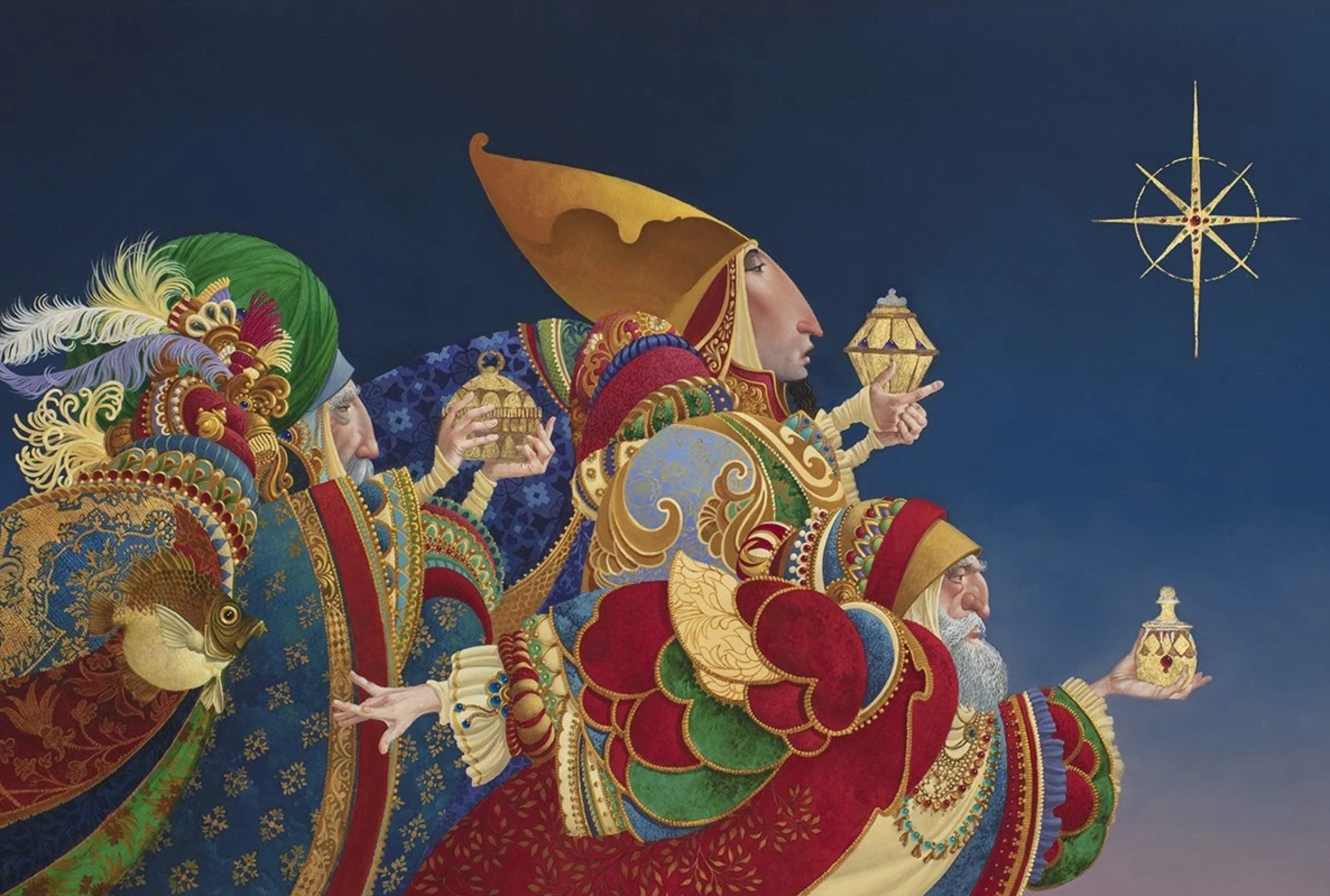 We Three Kings Christmas Cards, , large image number 0