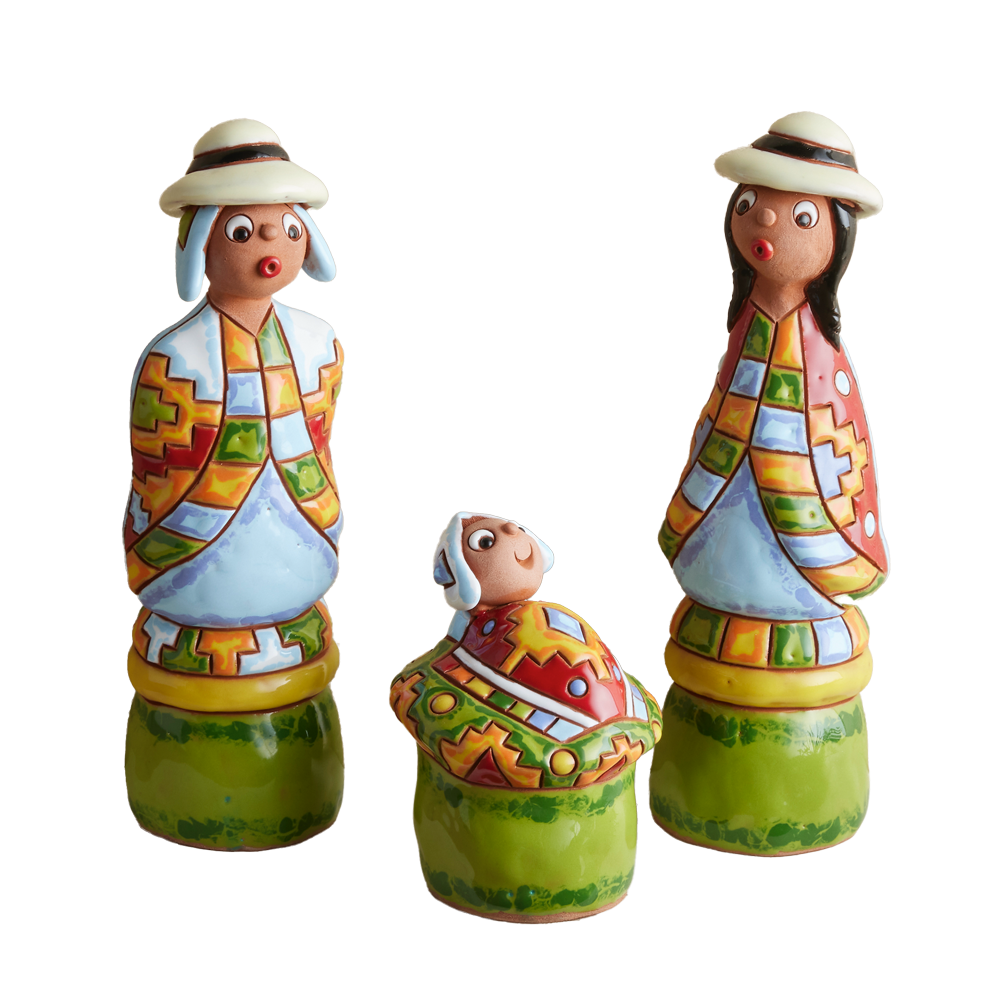 Bolivian Holy Family Nativity, , large image number 0