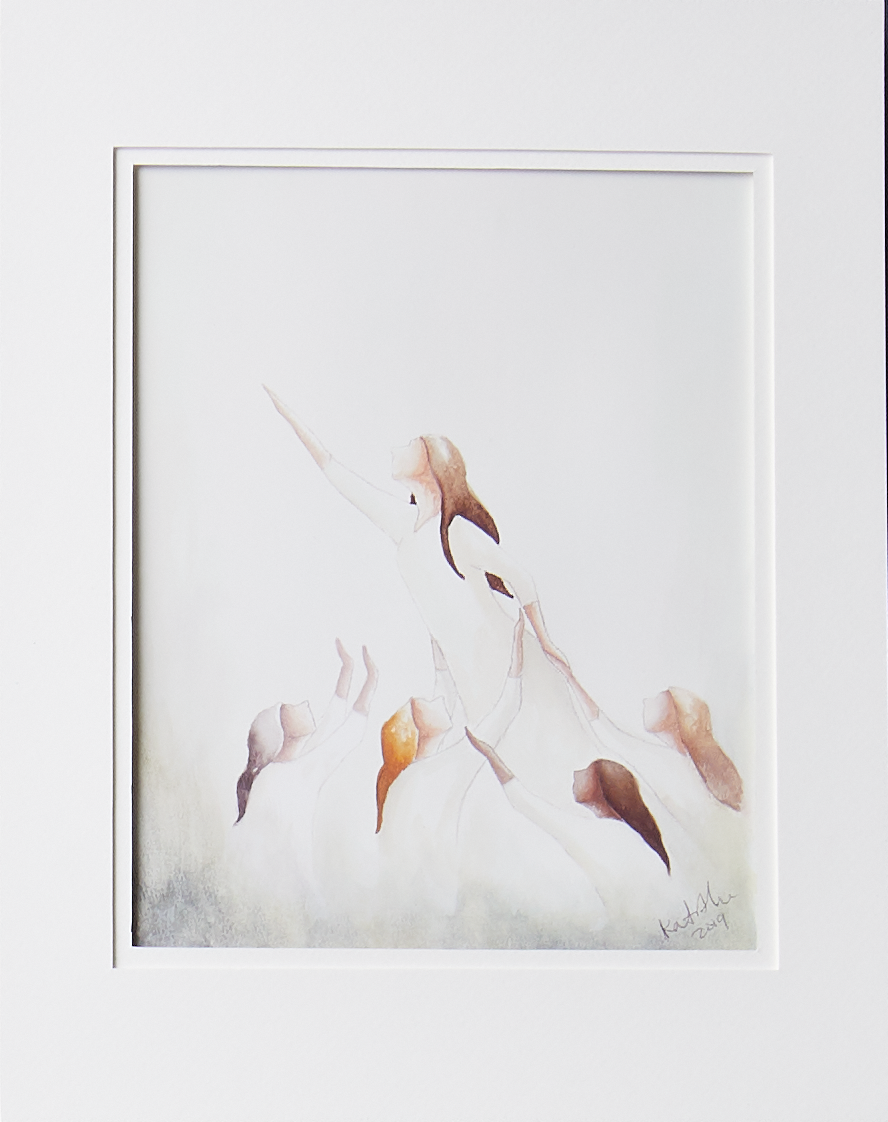 Lifted Together Matted Print
