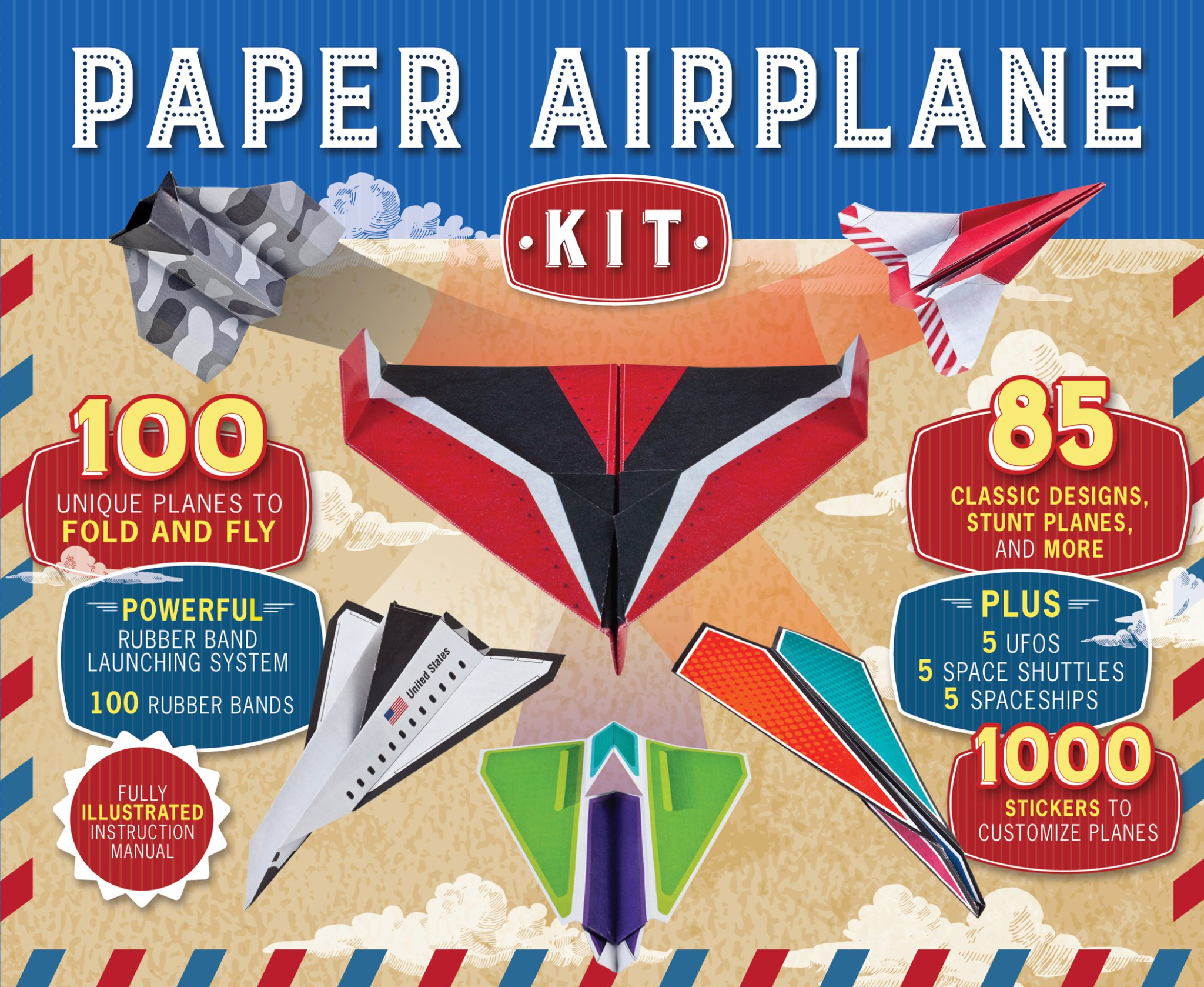 Paper Airplane Kit, , large image number 0
