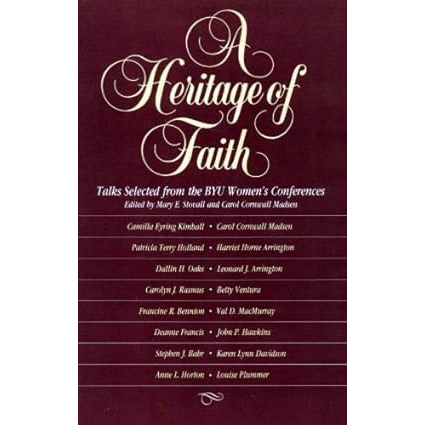 Heritage of Faith: Talks Selected from the BYU Women's Conferences, , large image number 0