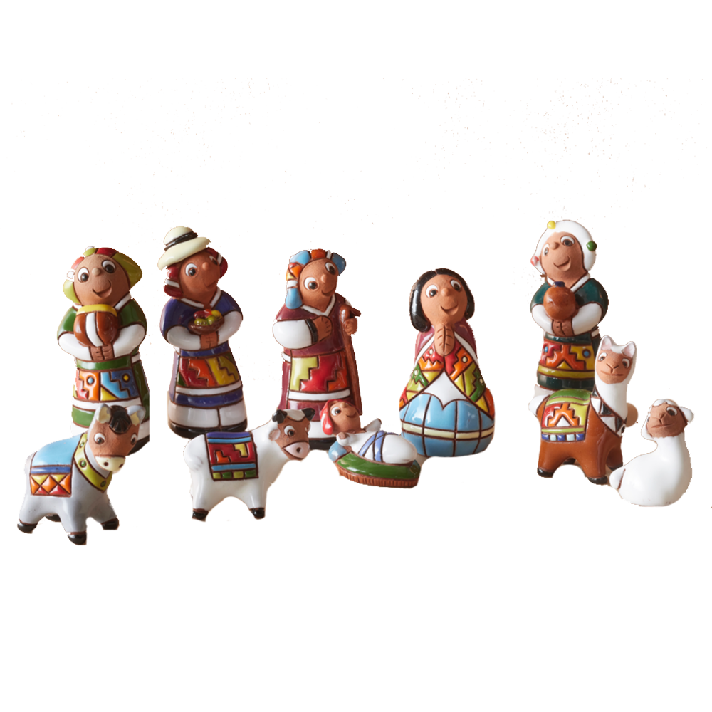 Colorful Bolivian Nativity, , large image number 0