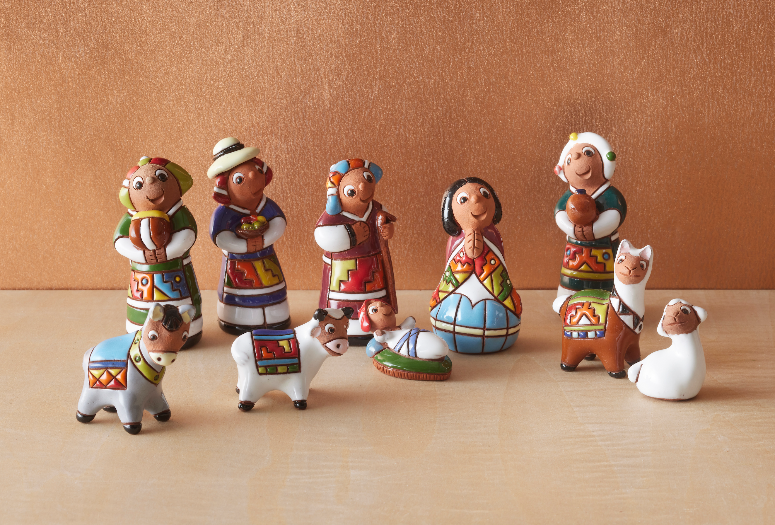 Colorful Bolivian Nativity, , large image number 1