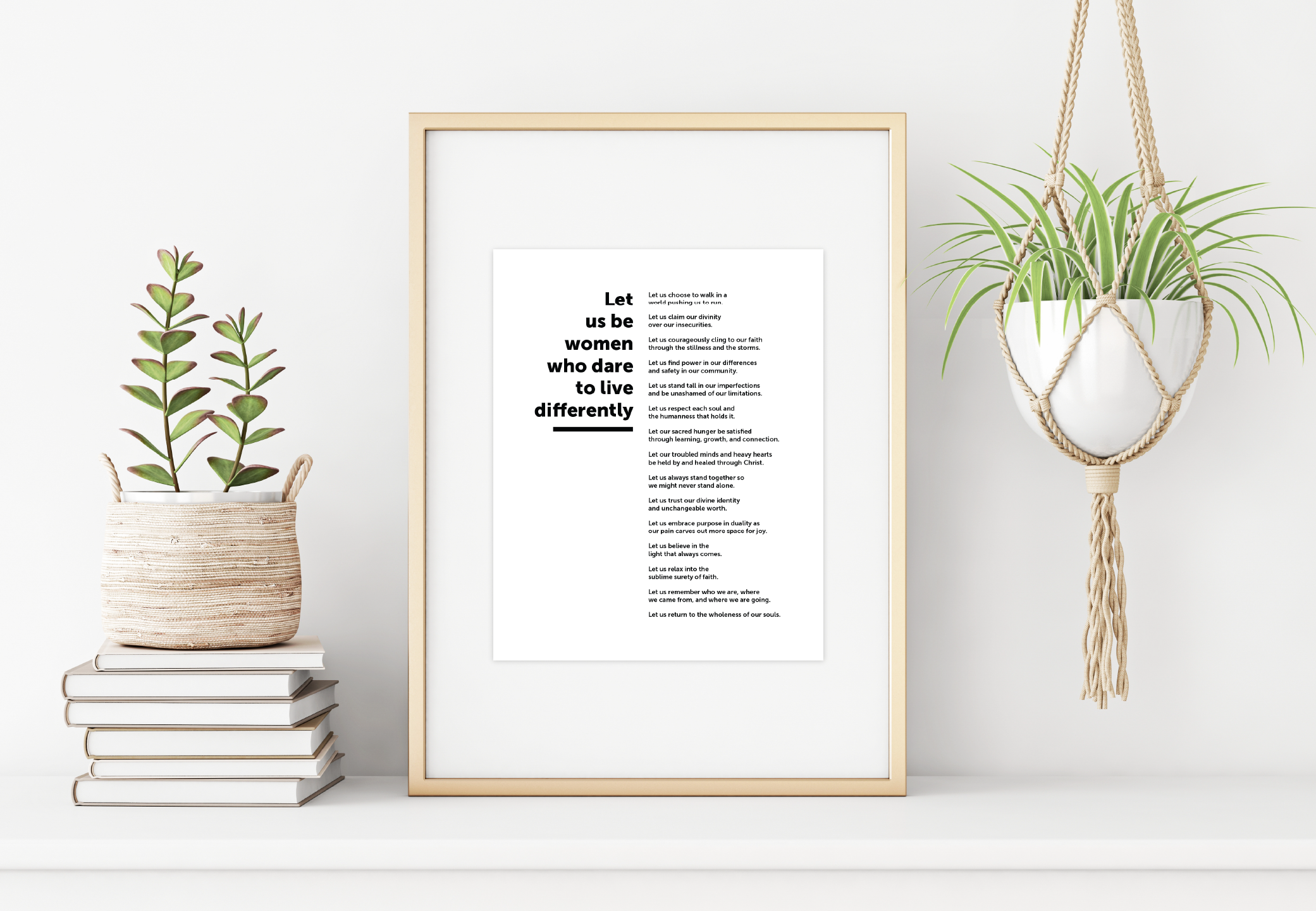 Magnify Manifesto Black and White Print, , large image number 1
