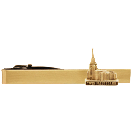 Twin Falls Temple Tie Bar, , large image number 0