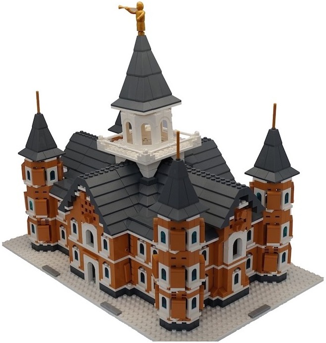 Brick'em Young Provo City Center Temple Set, , large