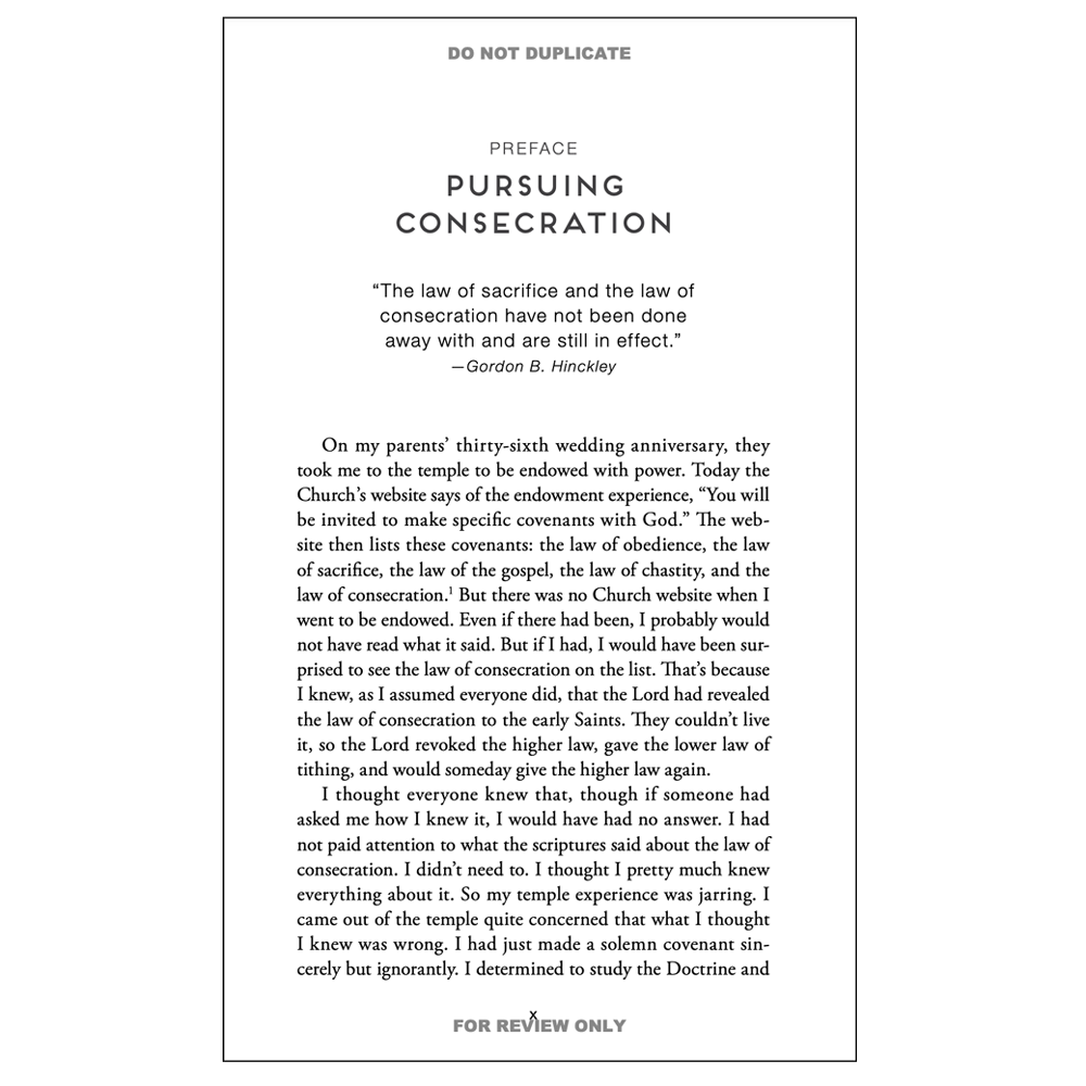 Let's Talk about the Law of Consecration, , large image number 5
