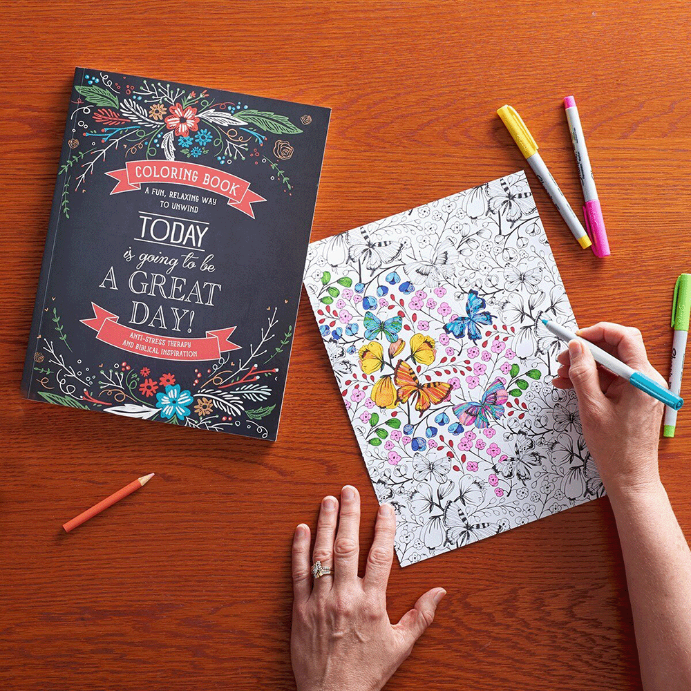 Today Is Going to Be a Great Day! Coloring Book, , large image number 4