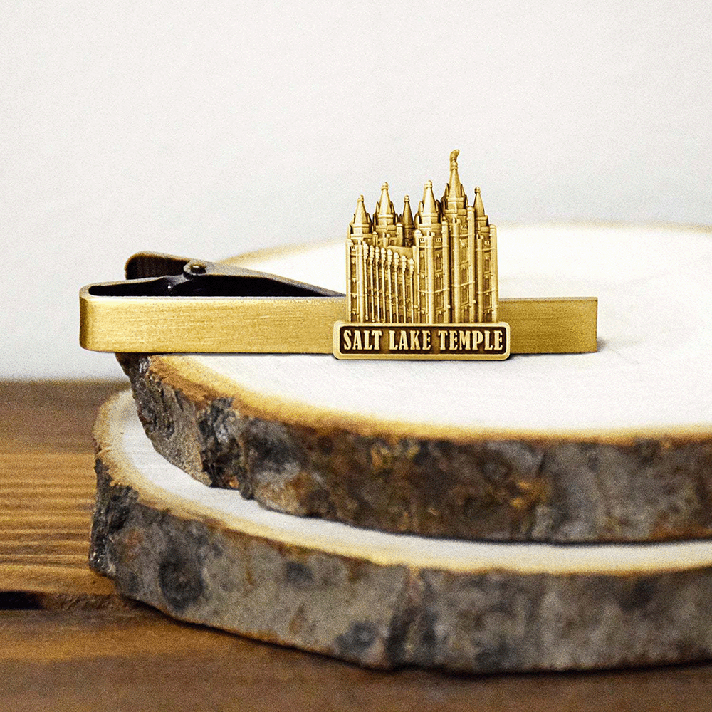 Salt Lake Temple Tie Bar, , large image number 2