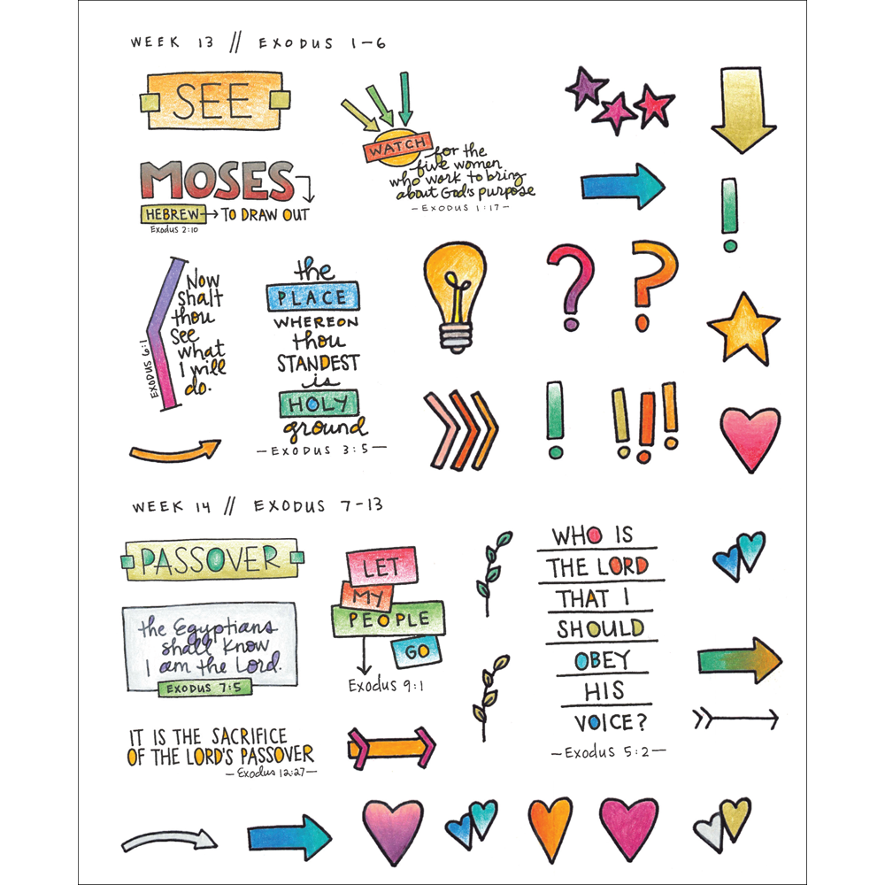 Don’t Miss This Stickers for the Old Testament, , large image number 2