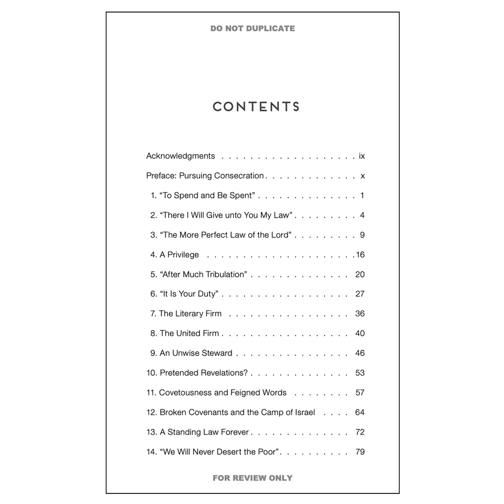 Let's Talk about the Law of Consecration, , large image number 3
