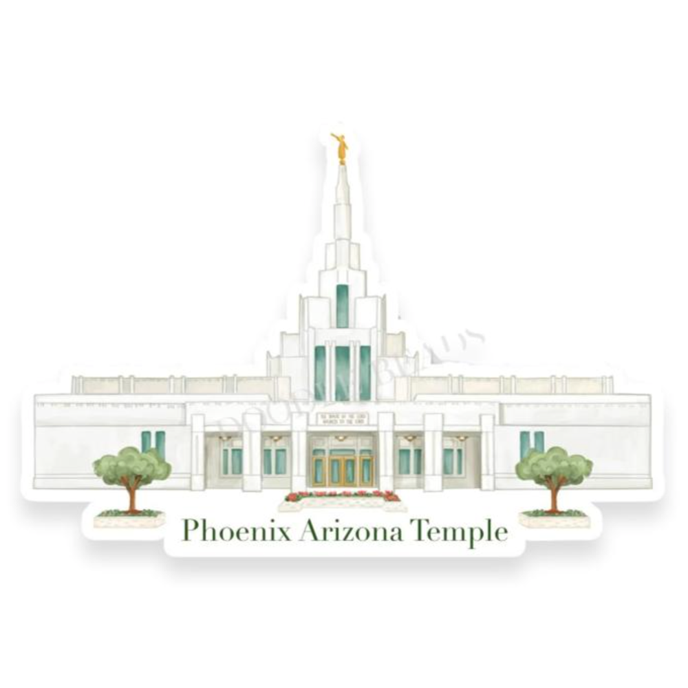 Phoenix Arizona Temple Sticker, , large image number 0