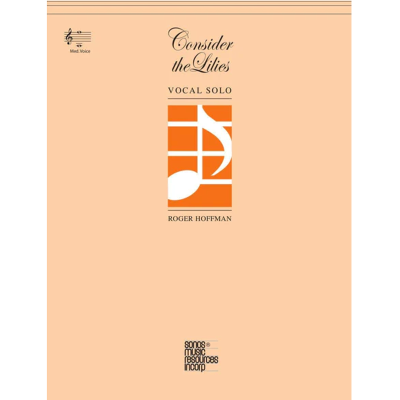 Consider the Lilies, Vocal Solo - Low Voice Sheet Music, , large image number 0