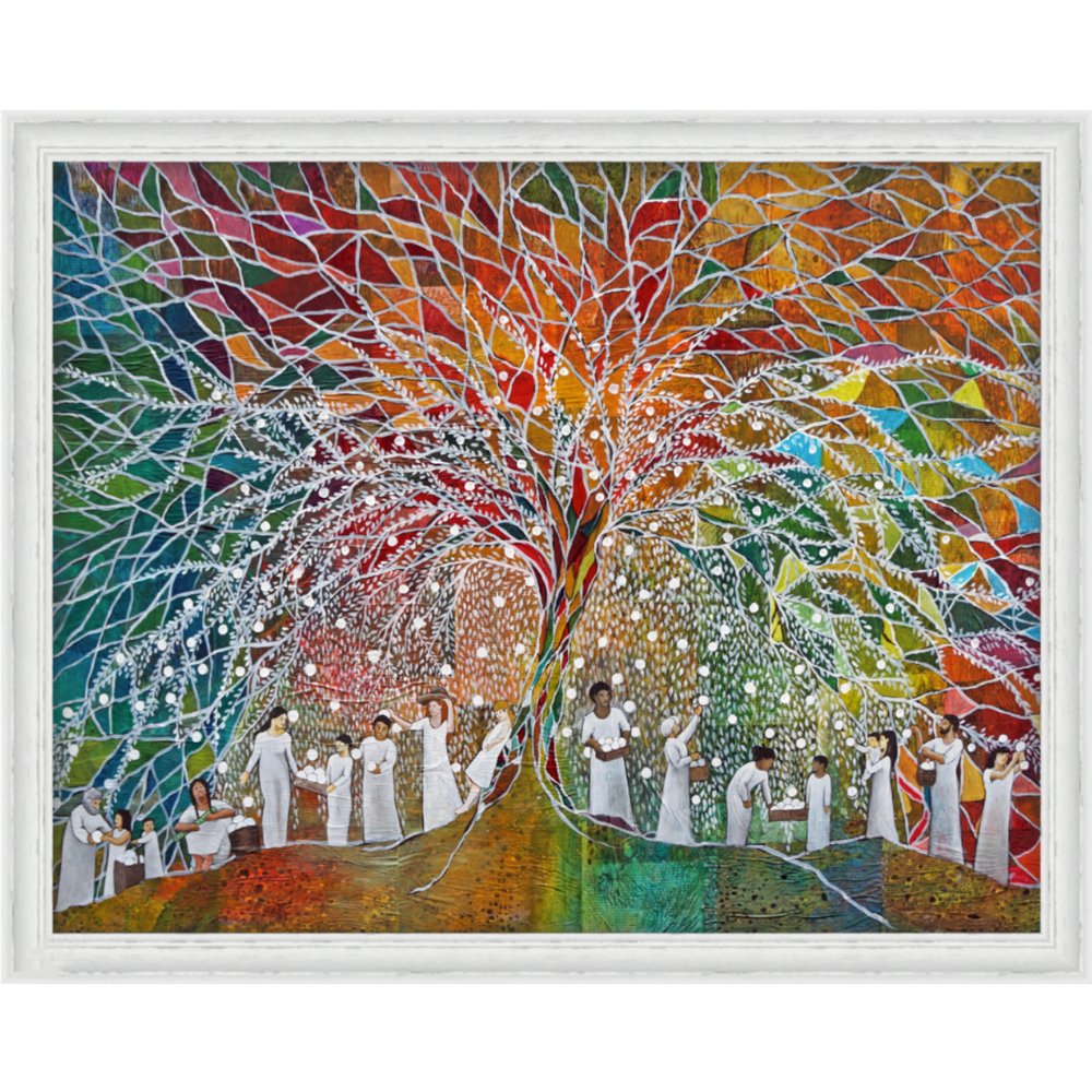 The Love of God (18x22 Framed Canvas Print)