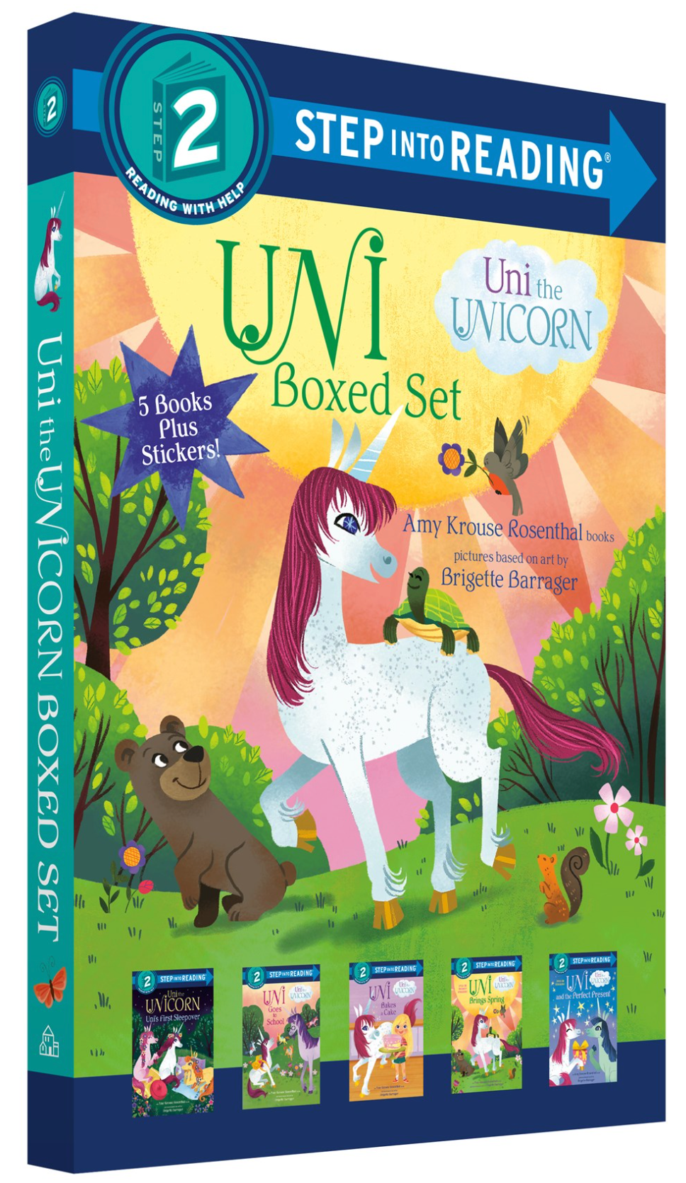Uni the Unicorn Step into Reading Boxed Set, , large image number 0