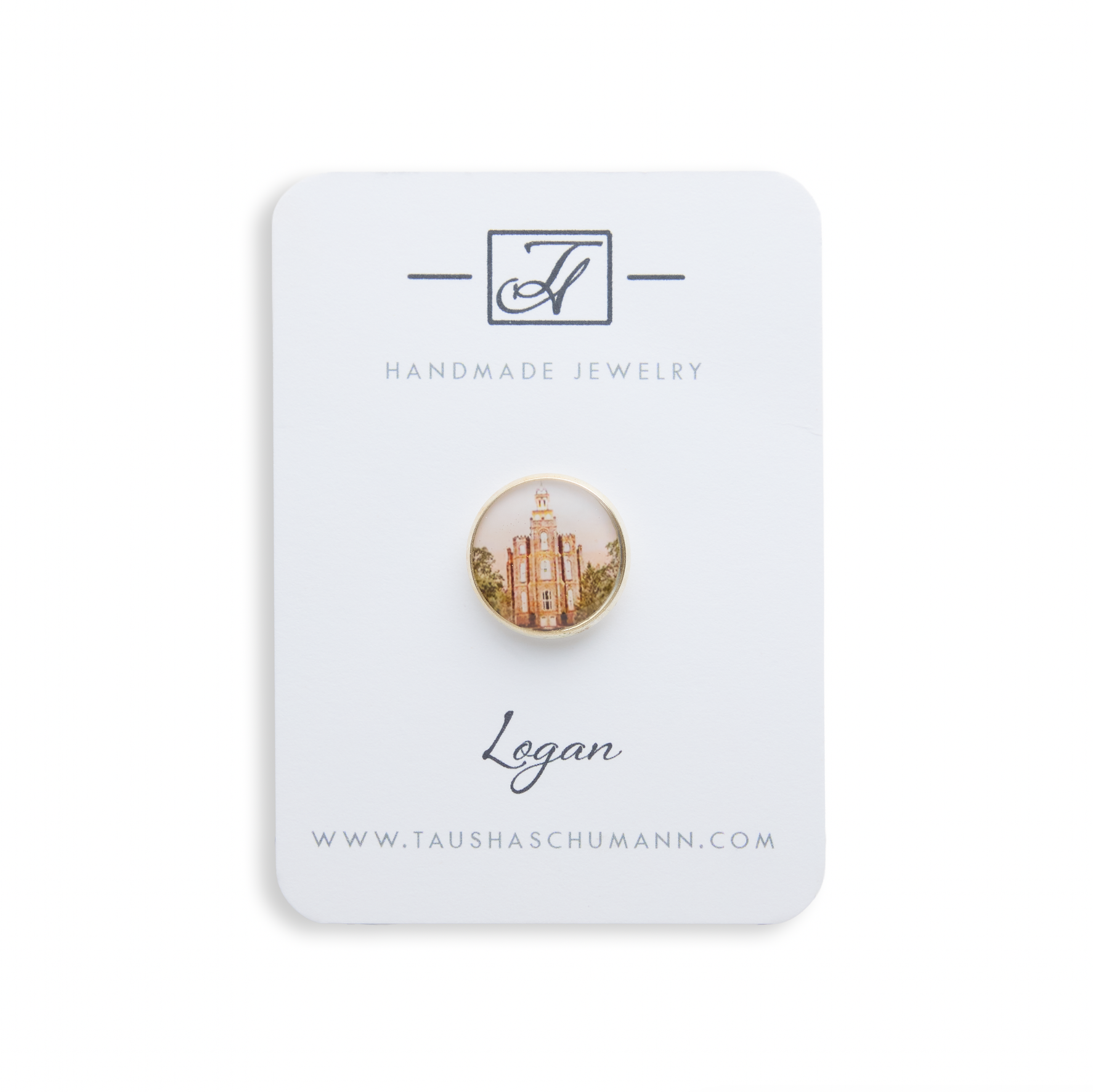 Logan Utah Temple Pin, , large image number 0