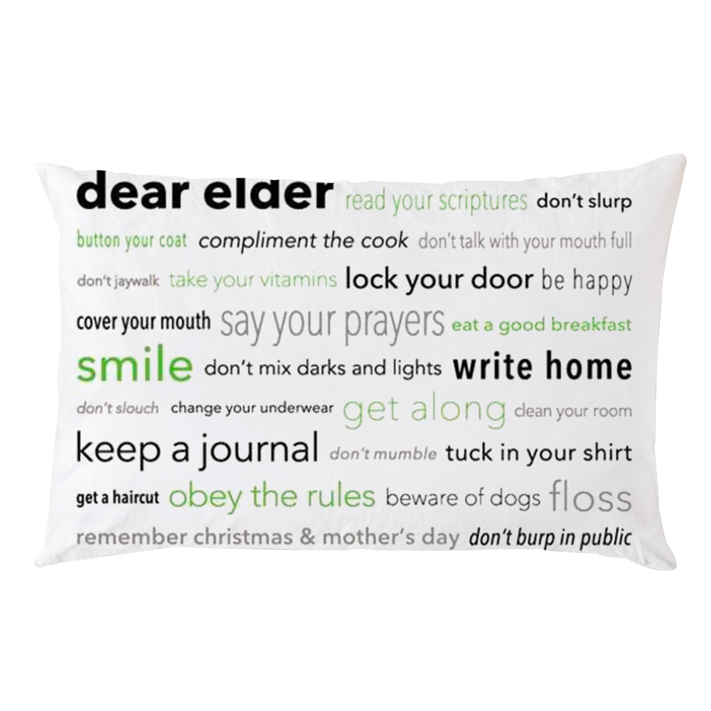 Elder Missionary Pillowcase, , large image number 1