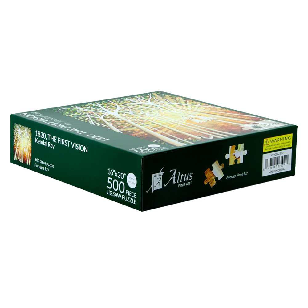 1820, The First Vision 500 Piece Puzzle - RAY, KENDAL | Deseret Book