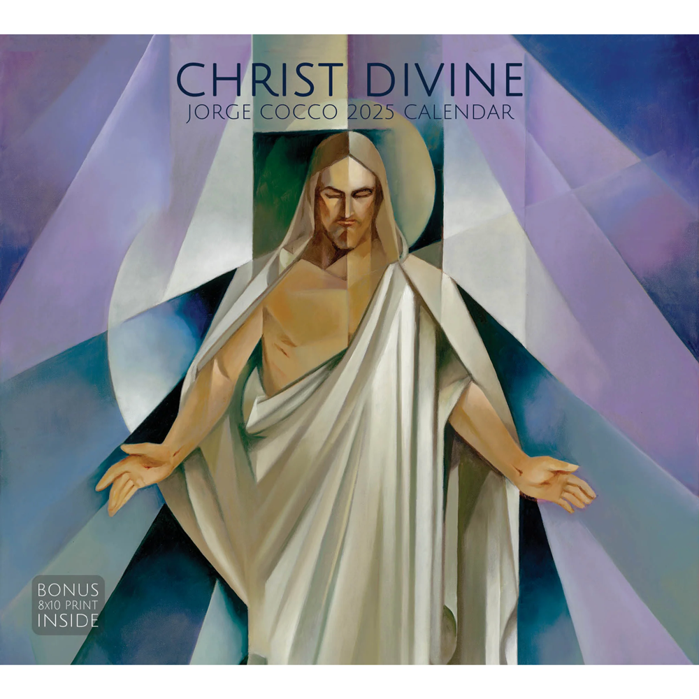 2025 Christ Divine Jorge Cocco Calendar, , large image number 0