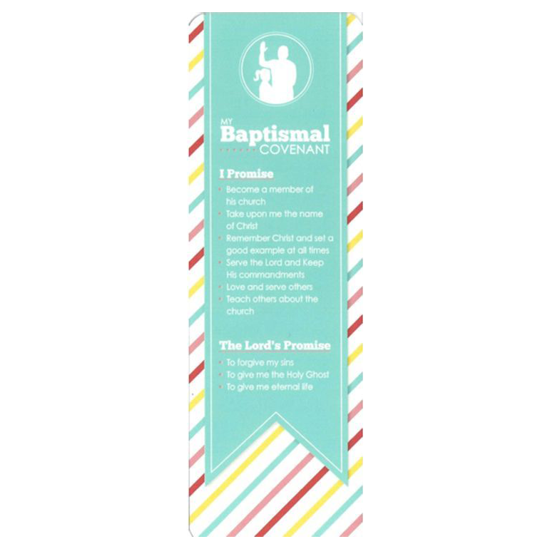 Baptismal Covenant Bookmark Girl