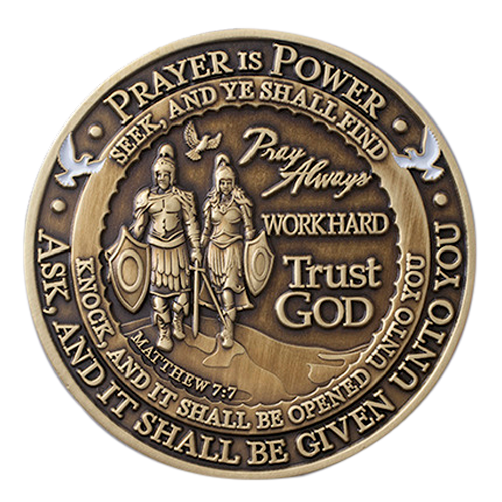 Prayer Coin, , large image number 2