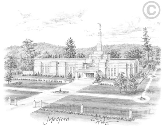 Medford Oregon Temple Recommend Holder, , large image number 1