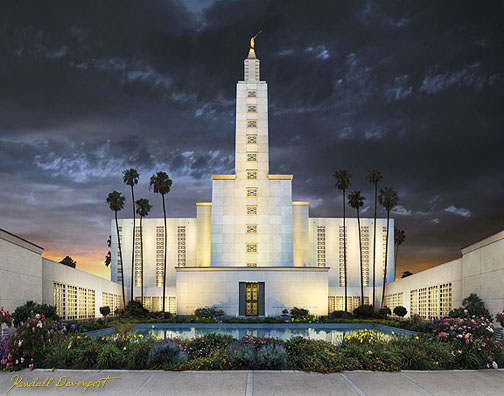 Los Angeles Temple: A More Excellent Hope (11x14 Print), , large image number 0