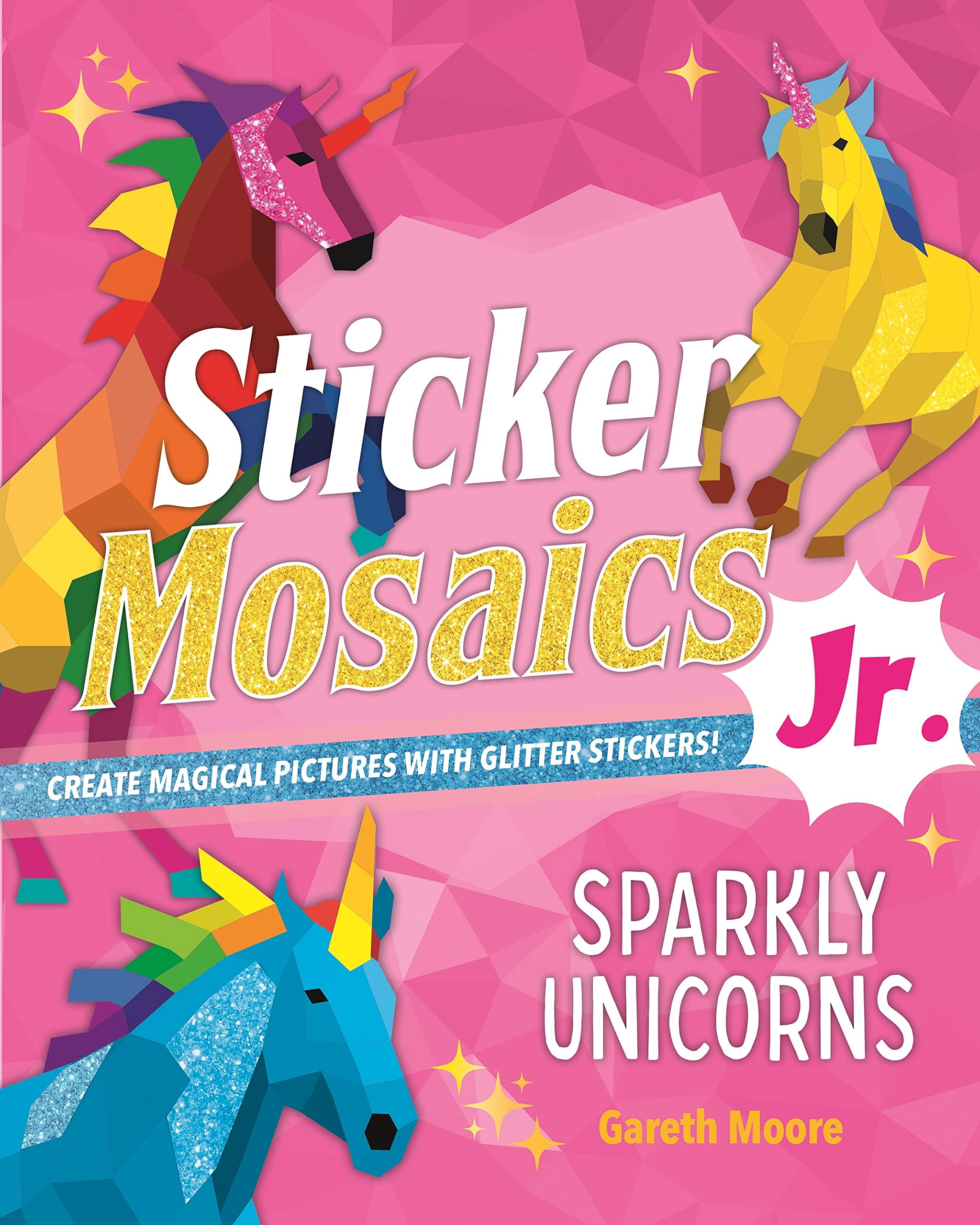 Sticker Mosaics Jr.: Sparkly Unicorns, , large image number 0