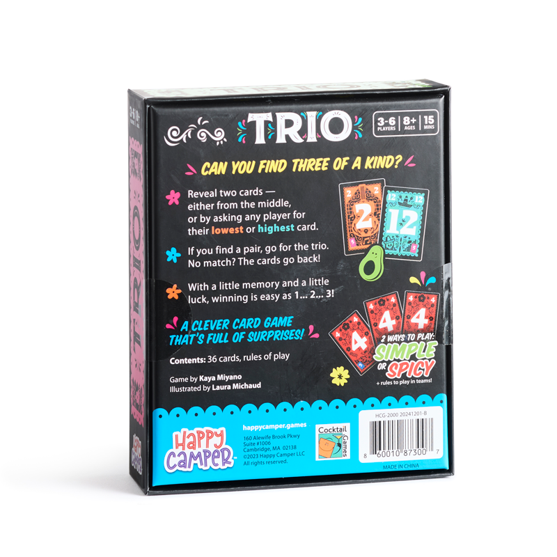 Trio Card Game, , large image number 2