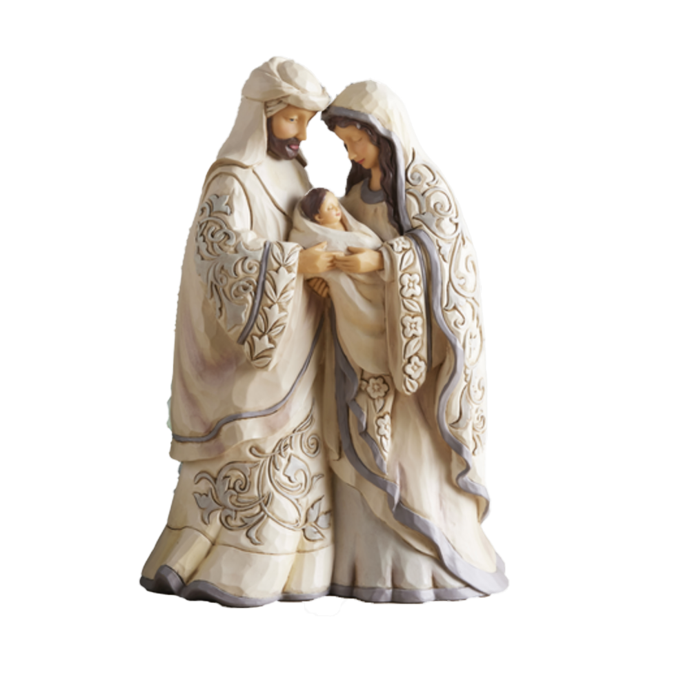 Holy Family Foundations Resin Nativity