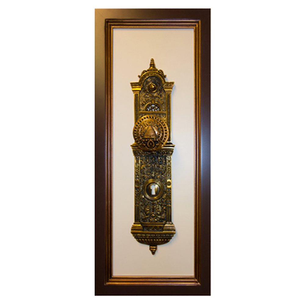 Salt Lake Temple Doorknob (24x10 Framed Print), , large image number 0