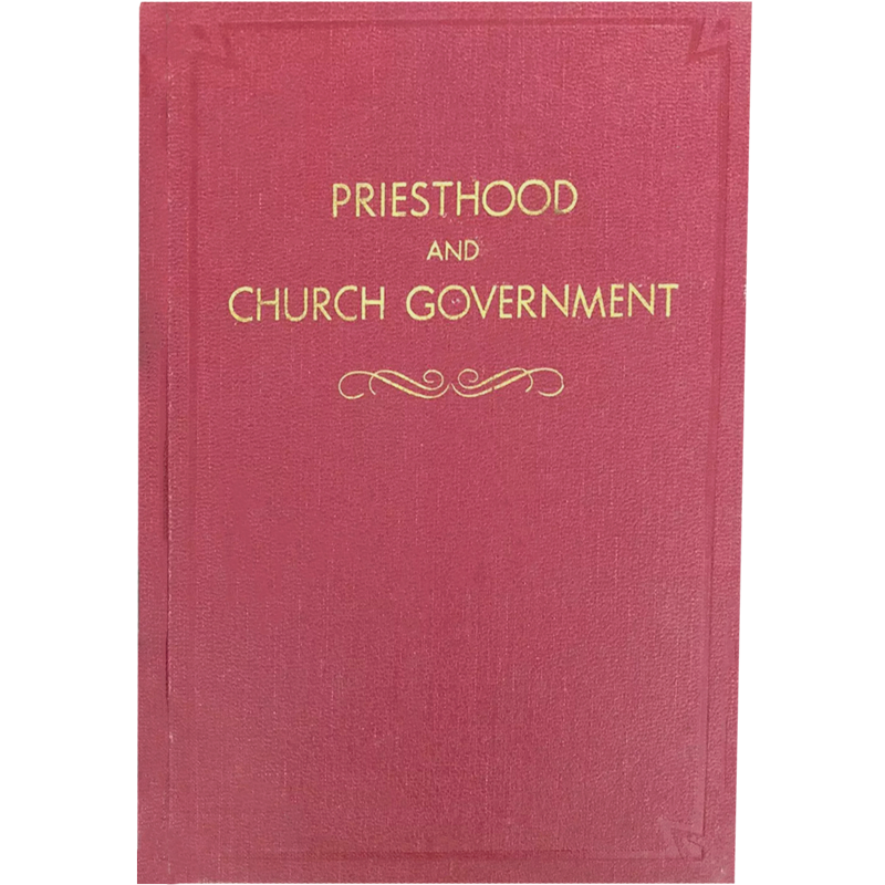 Priesthood and Church Government, , large image number 0
