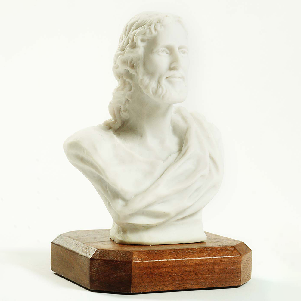 Messiah 5" Marble Bust with Base, , large image number 0