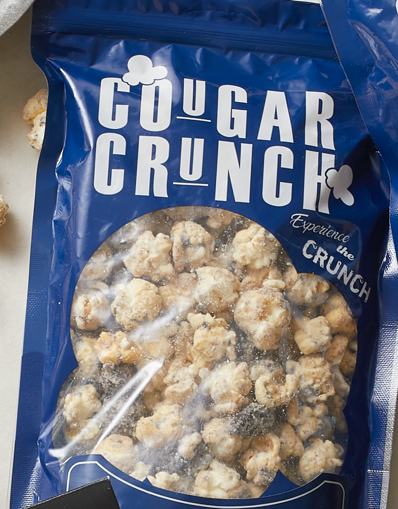 Cookies & Cream Cougar Crunch Popcorn