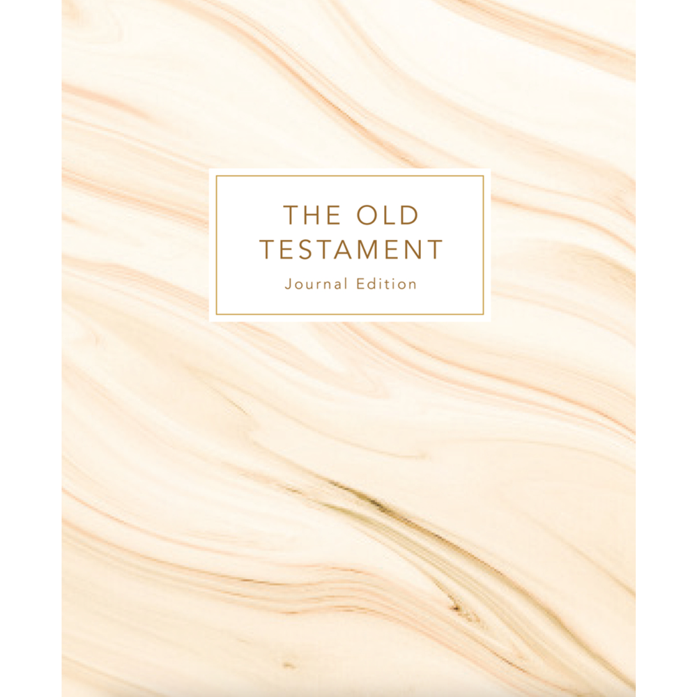 The Old Testament, Journal Edition, Marbled Unlined (No Index)