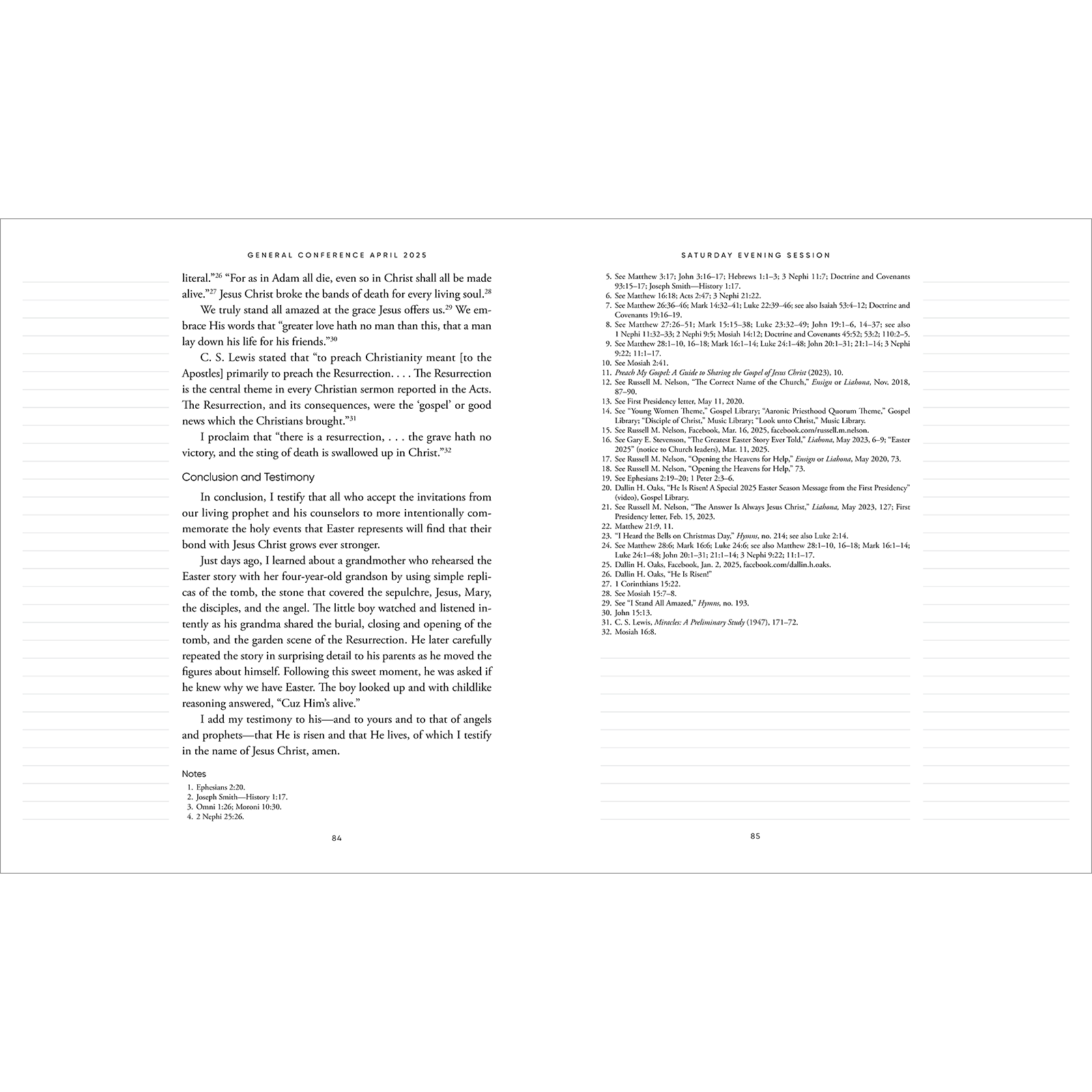 General Conference Addresses, Journal Edition, April 2025, , large image number 8