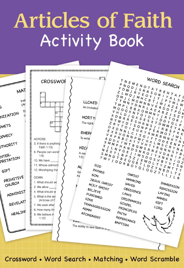 Articles of Faith Activity Book, , large image number 0