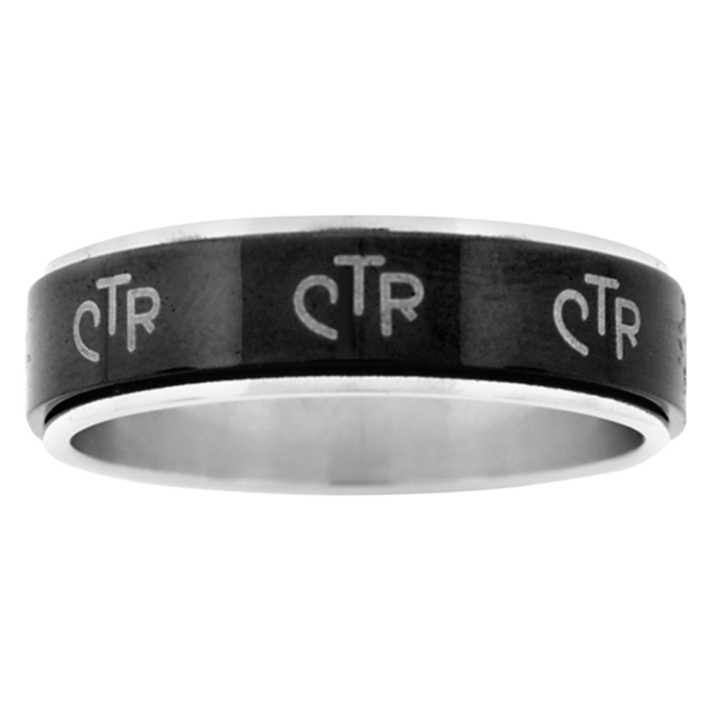 Spinner CTR Ring with Black