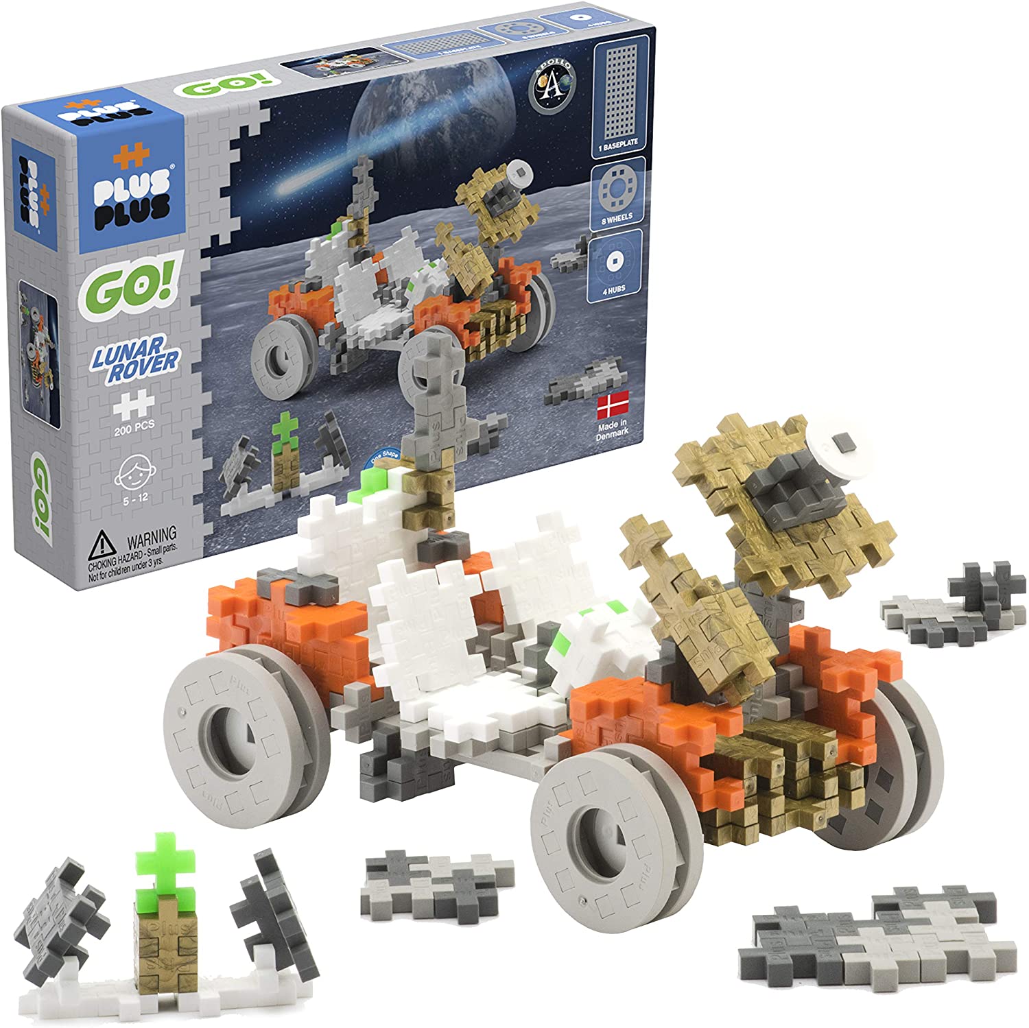 Plus Plus Go! Lunar Rover