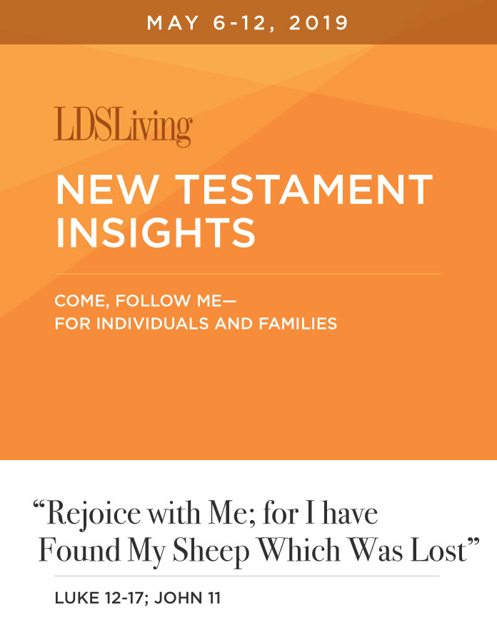 New Testament Insights from Come, Follow Me—For Individuals and Families: Luke 12-17; John 11 · May 6-12, 2019, , large image number 0