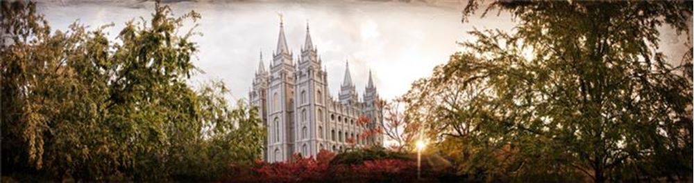 Salt Lake Temple, the Day Dawn Is Breaking Bookmark, , large image number 0